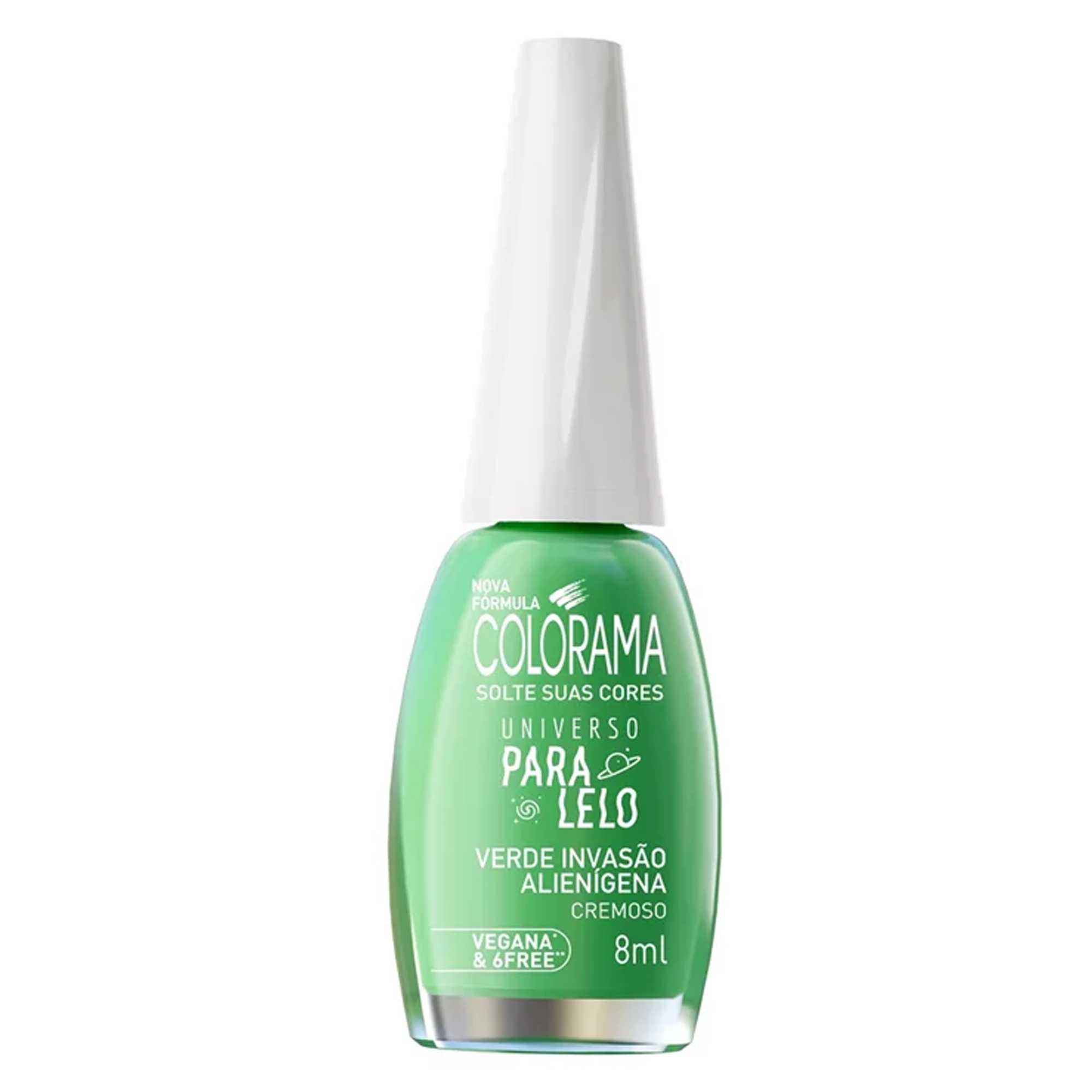 ESMALTE COLORAMA UNIVERSO PARALELO VERDE INVASAO ALIENIGENA