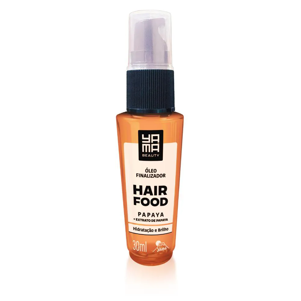OLEO FINALIZADOR YAMA HAIR FOOD 30ML PAPAYA