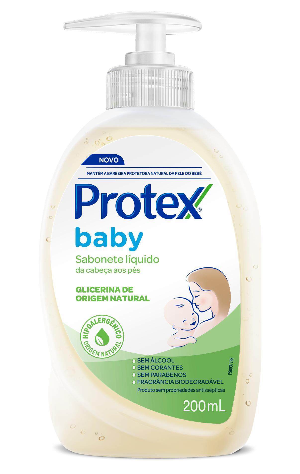SABONETE LIQUIDO PROTEX BABY 200ML GLICERINADO