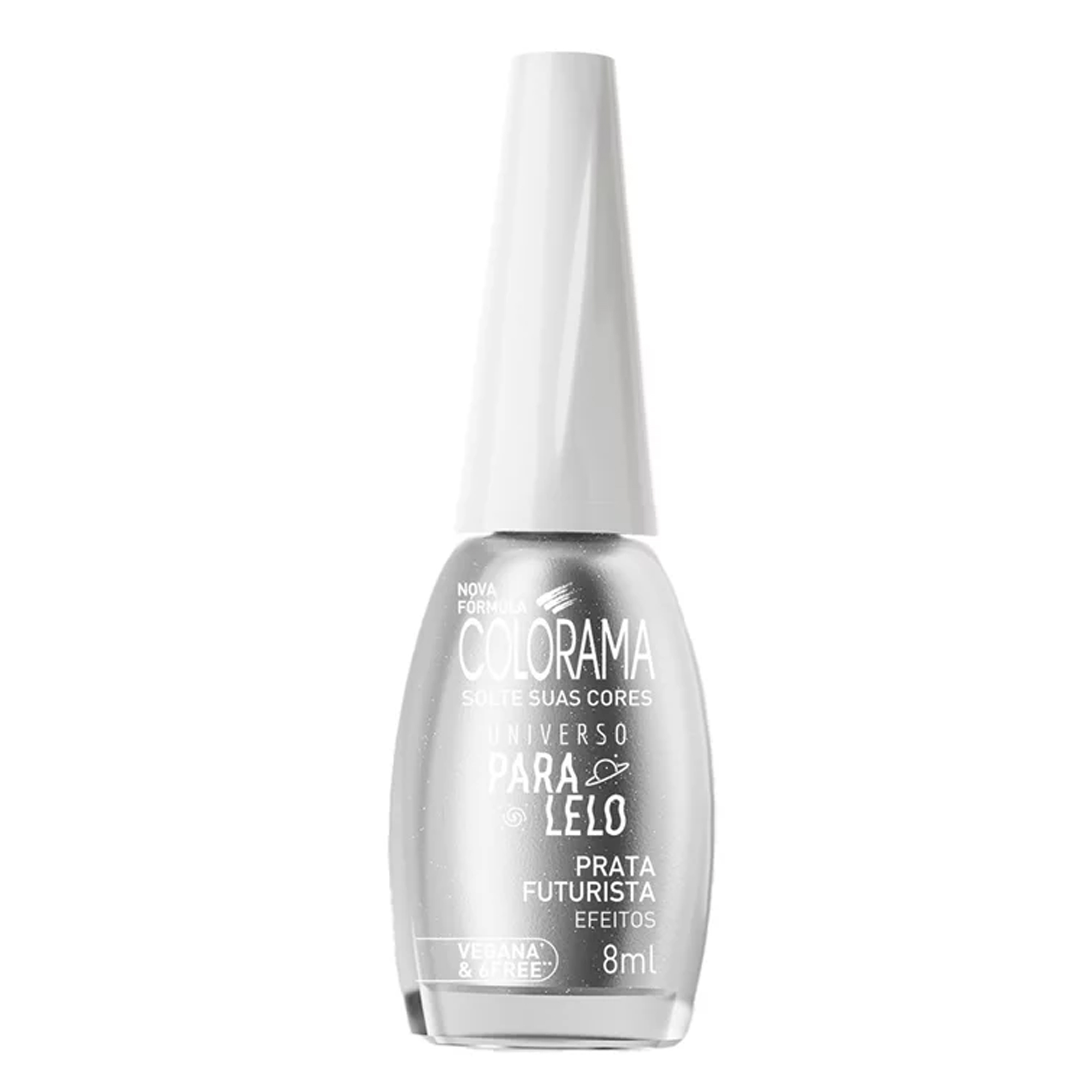 ESMALTE COLORAMA UNIVERSO PARALELO PRATA FUTURISTA
