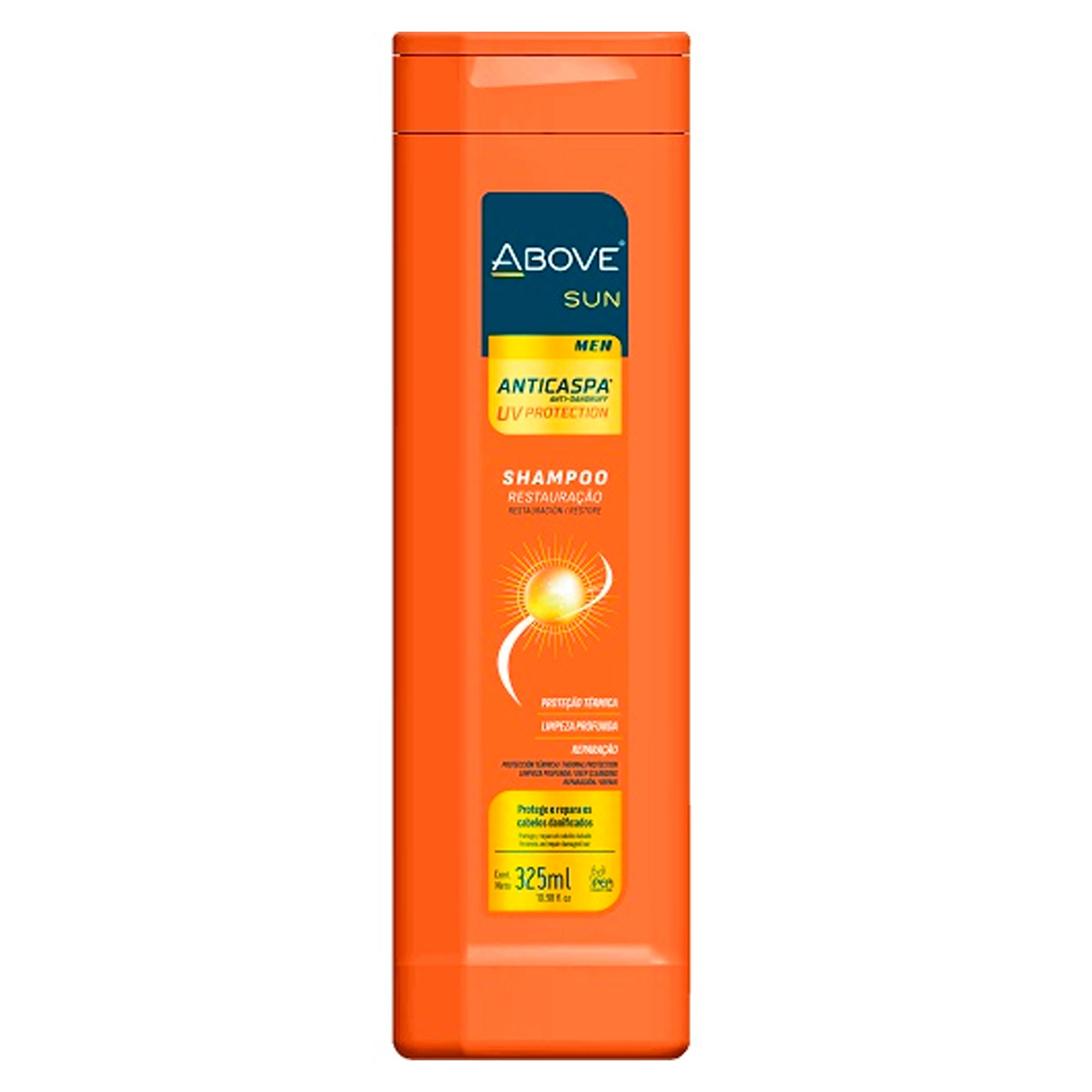 SHAMPOO ABOVE MEN ANTICASPA 325ML SUN PROTECTION