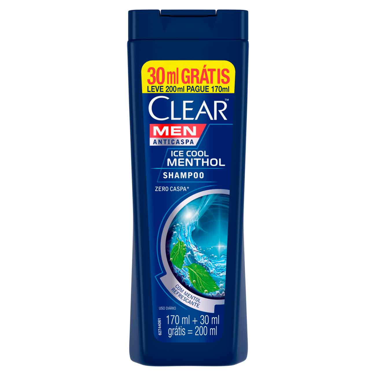 SHAMPOO CLEAR 200ML LEVE 170ML GRATIS 30ML ICE COOL MENTHOL