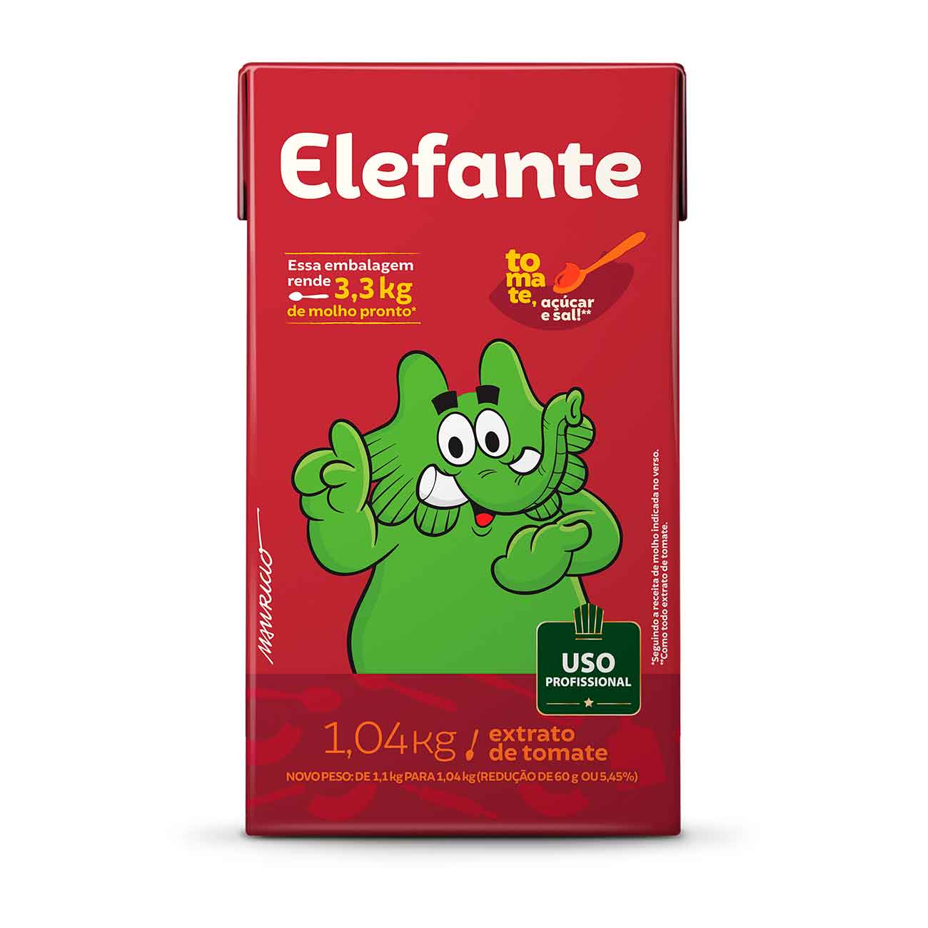 EXTRATO TOMATE ELEFANTE TP 1,04KG