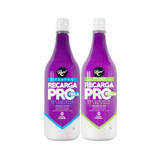 SHAMPOO + CONDICIONADOR CORPO DOURADO REGARV 1L RECARGA PROTEICA