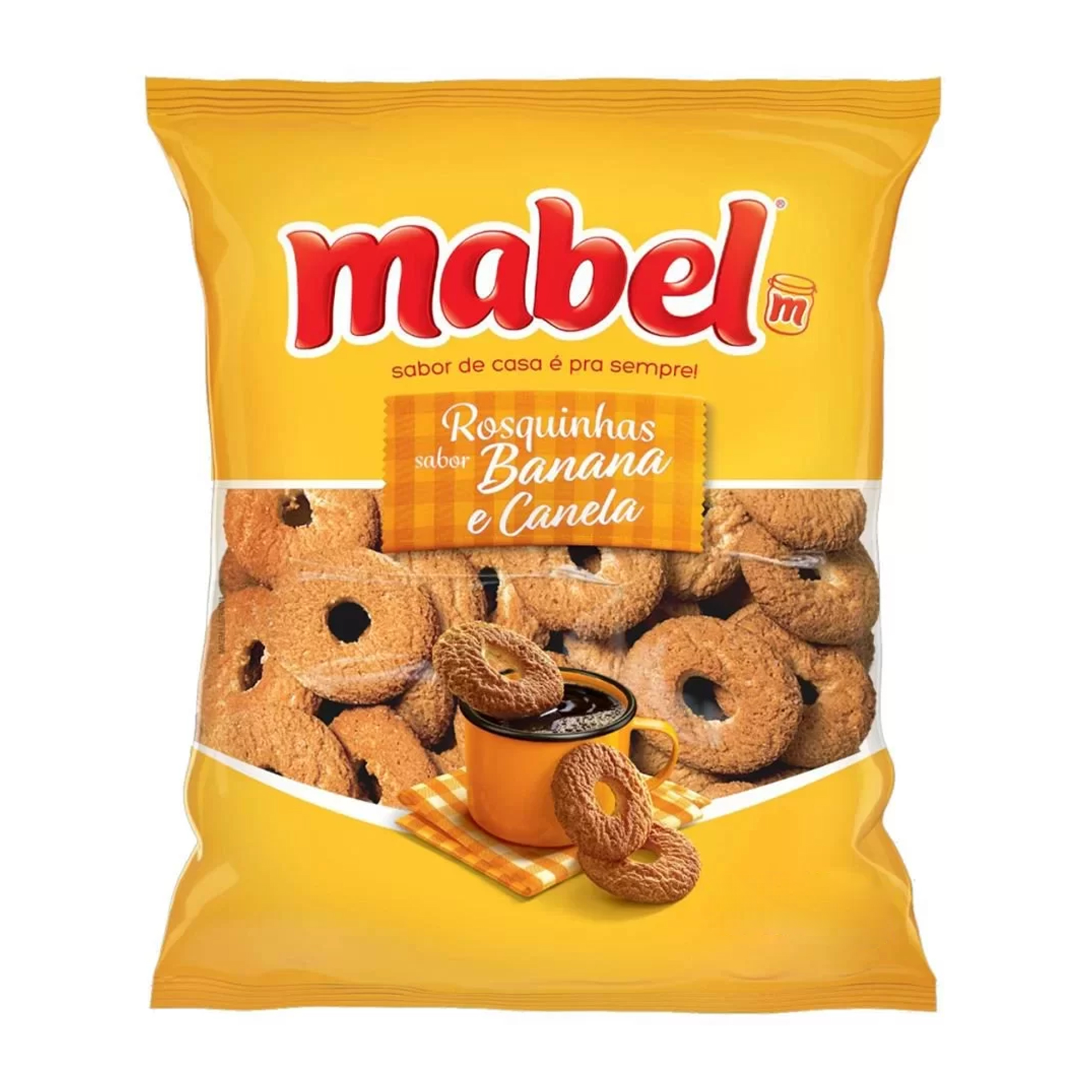 BISCOITO MABEL ROSQUINHA 300G BANANA E CANELA