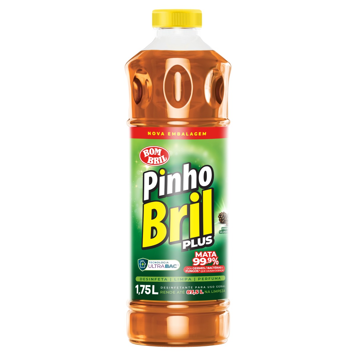 DESINFETANTE BOMBRIL PINHO BRIL 1,750ML SILVESTRE PLUS