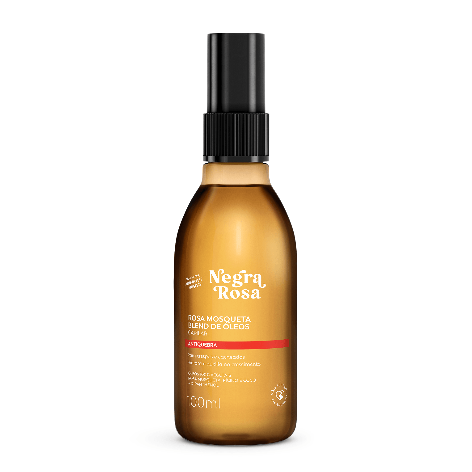 BLENDE DE OLEOS CAPILAR NEGRA ROSA 100ML