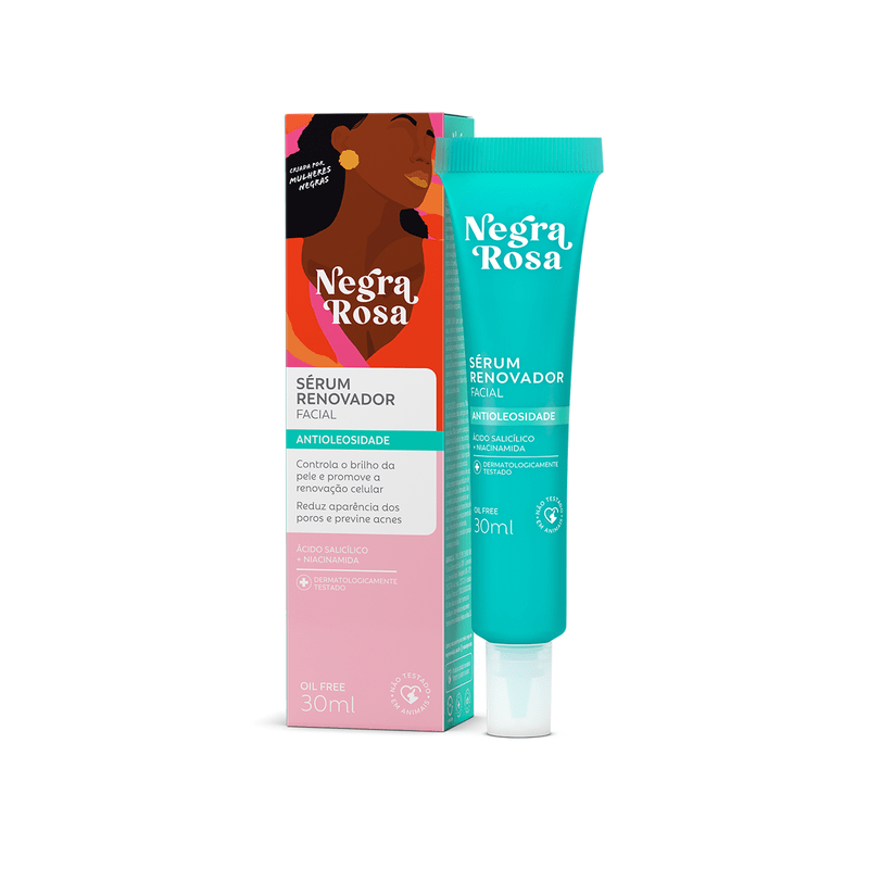 SERUM FACIAL NEGRA ROSA 30ML RENOVADOR