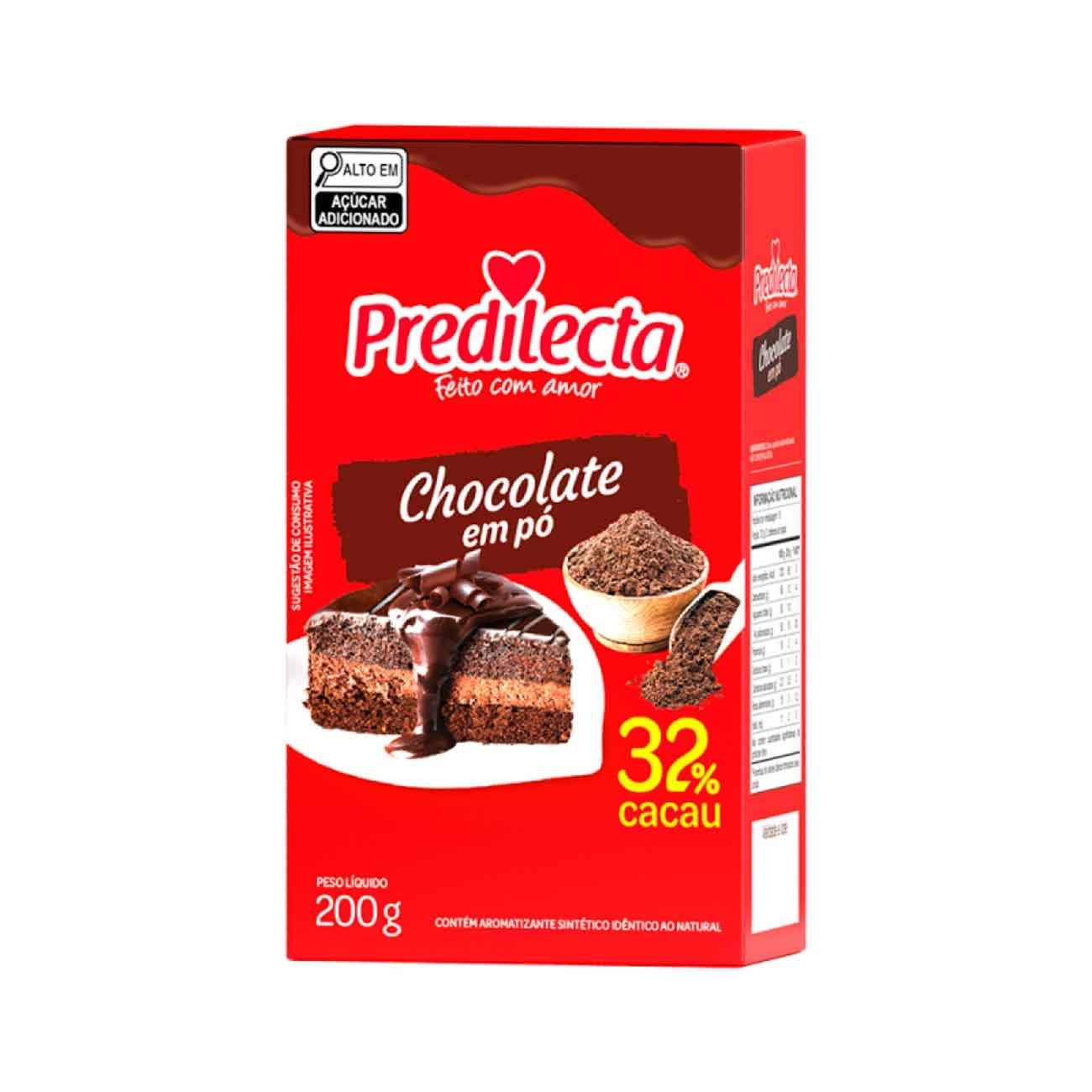 CHOCOLATE EM PO 32% PREDILECTA 200G