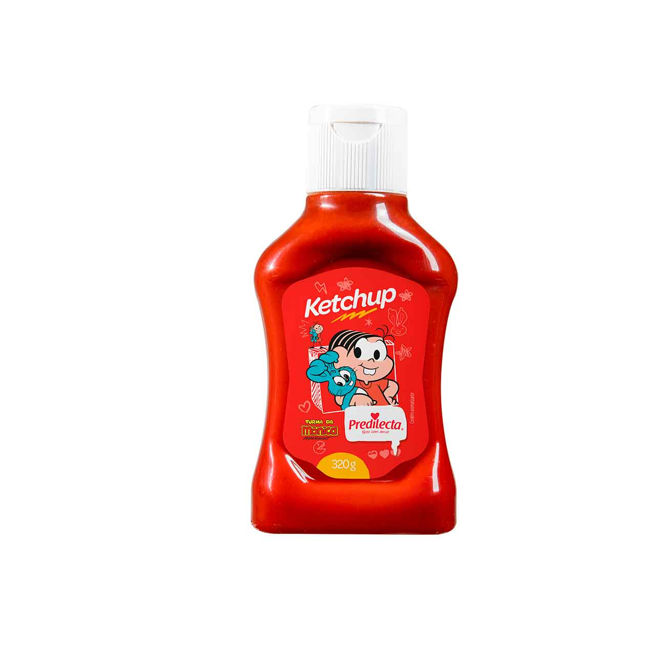 CATCHUP PREDILECTA TURMA DA MONICA 320G TRADICIONAL BISNAGA