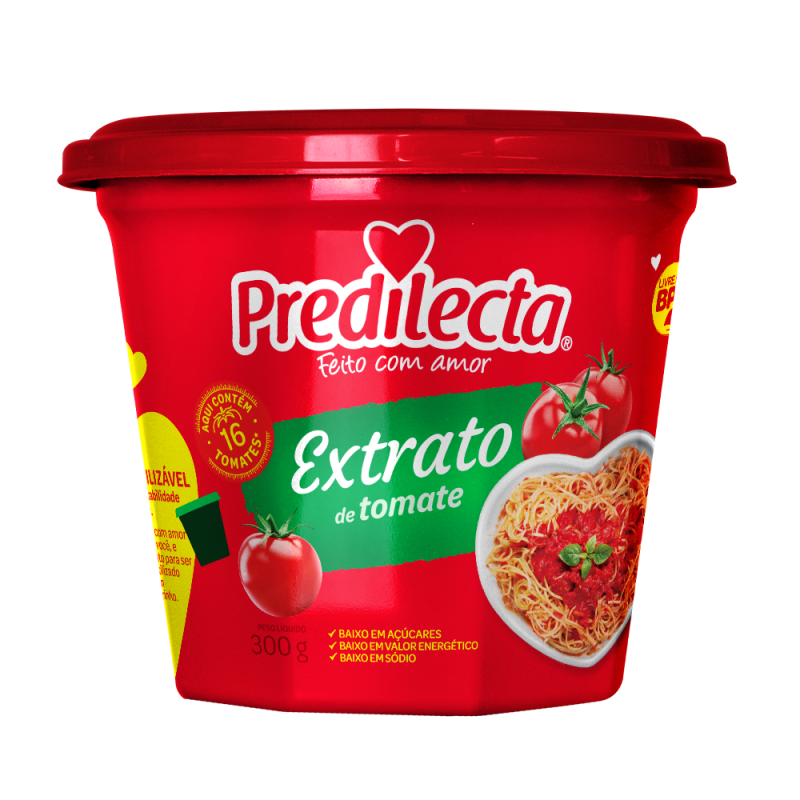 EXTRATO TOMATE PREDILECTA POTE 300G