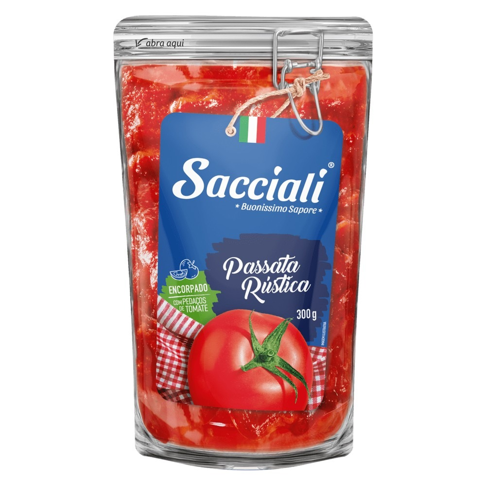 PASSATA RUSTICA SACCIALI SACHE 300G