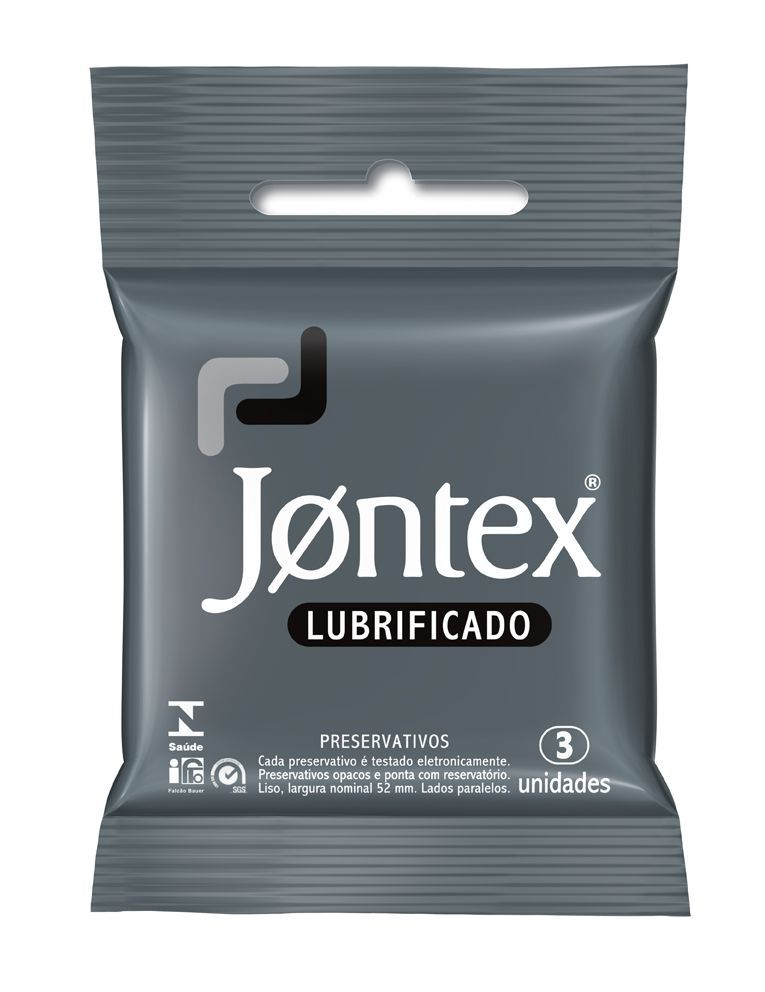 PRESERVATIVO JONTEX LUBRIFICADO C/3UN TRADICIONAL