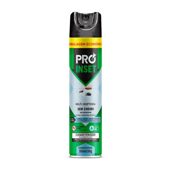 INSETICIDA MUTI PROINSET 350ML SEM CHEIRO