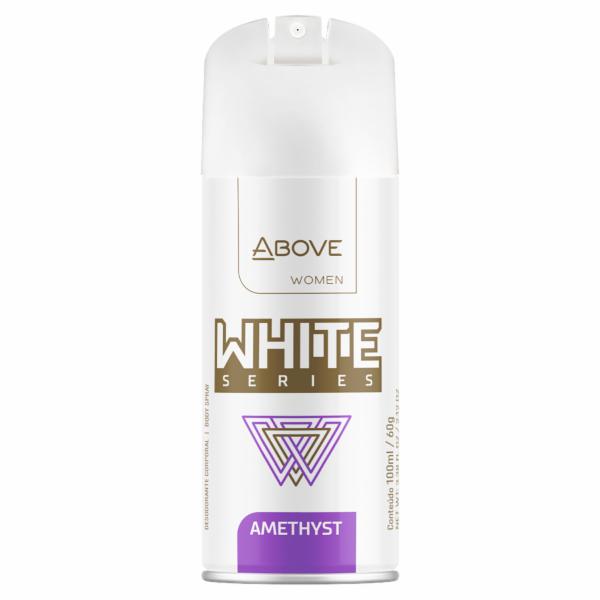 DESODORANTE CORPORAL ABOVE WOMEN WHITE SERIES 100ML AMETHYST