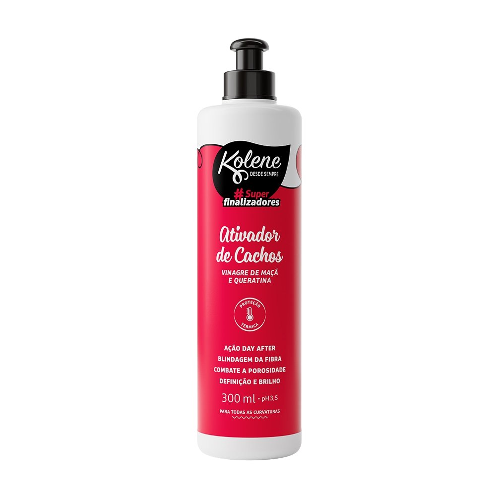 ATIVADOR KOLENE 300ML SUPER FINALIZADOR VERMELHO