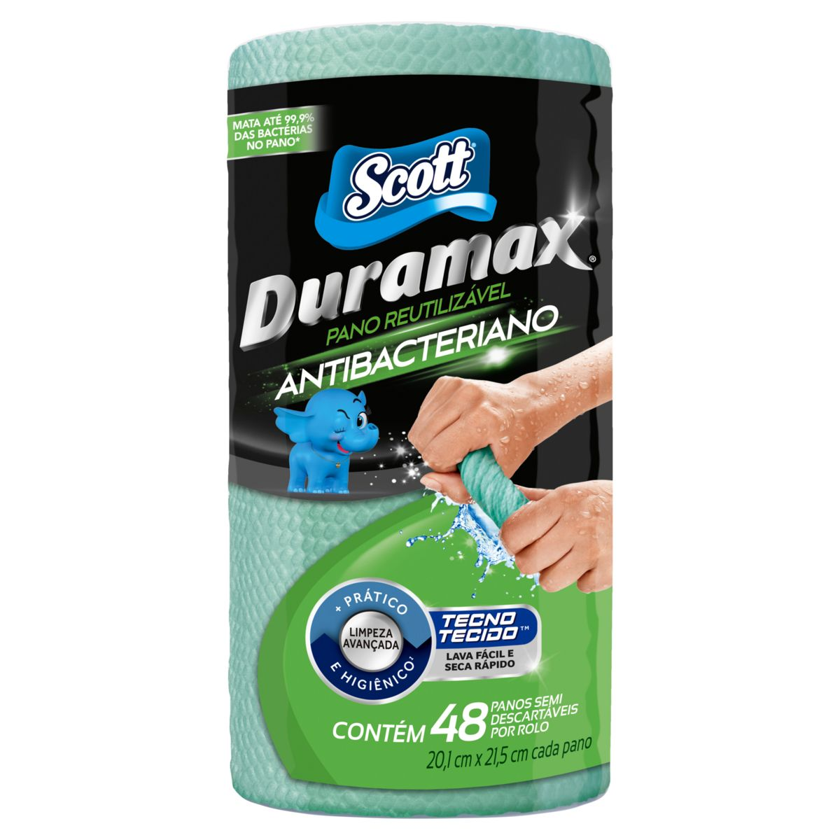 PANO SCOTT DURAMAX C/48 UN ANTIBACTERIANO