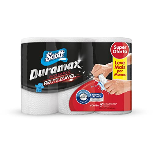 PANO SCOTT DURAMAX LEVE MAIS PAGUE MENOS C/174 UN BRANCO