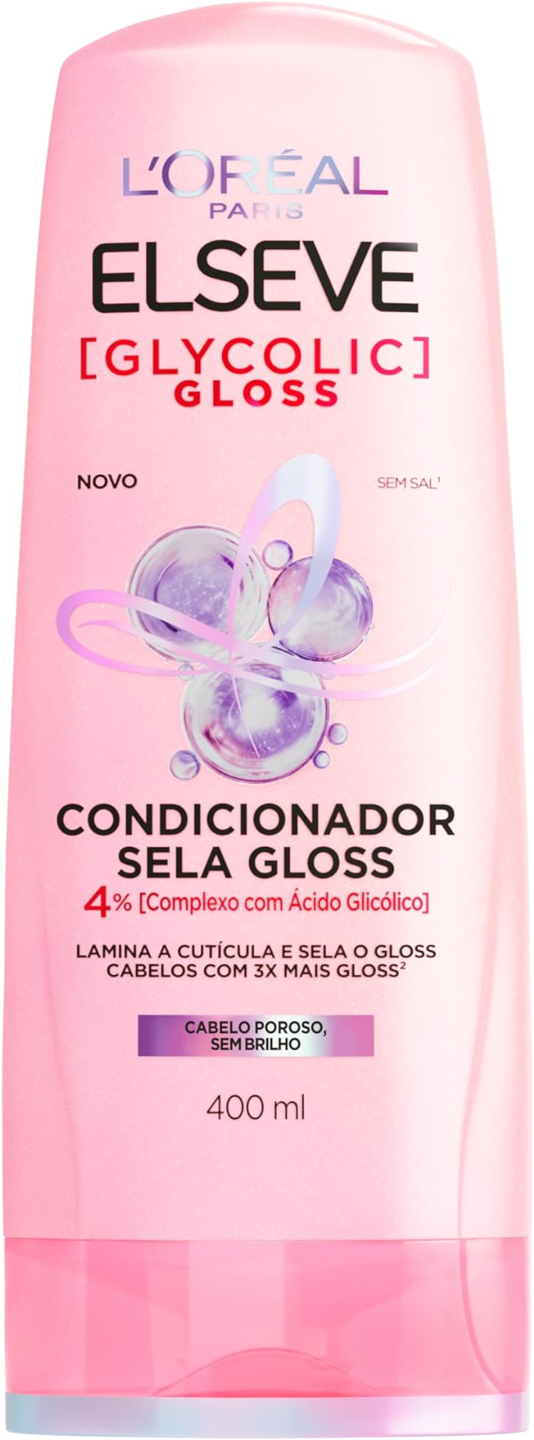 CONDICIONADOR ELSEVE 400ML GLYCOLIC GLOSS