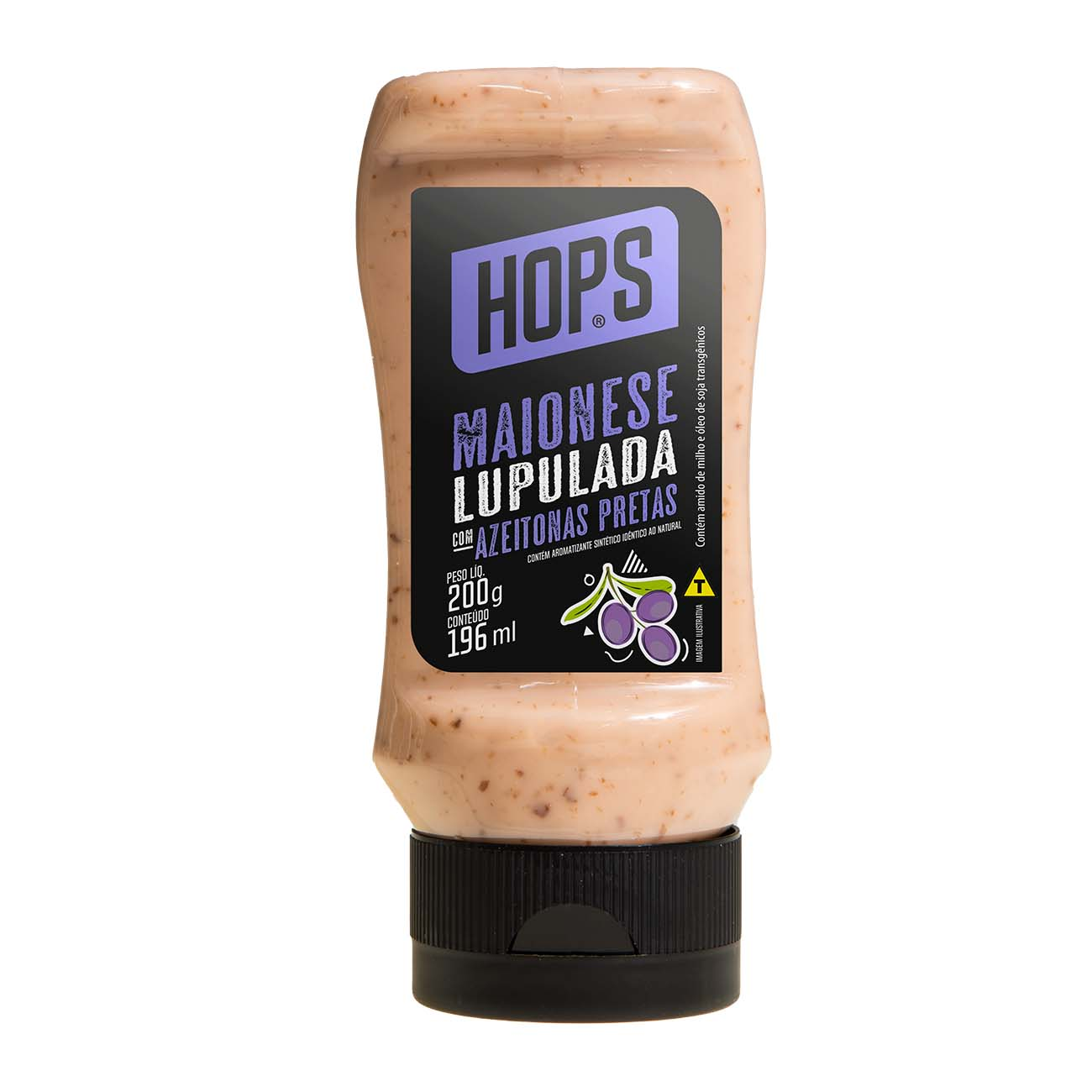 MAIONESE LUPULADA HOPS 200G AZEITONAS PRETAS TOPDOWN