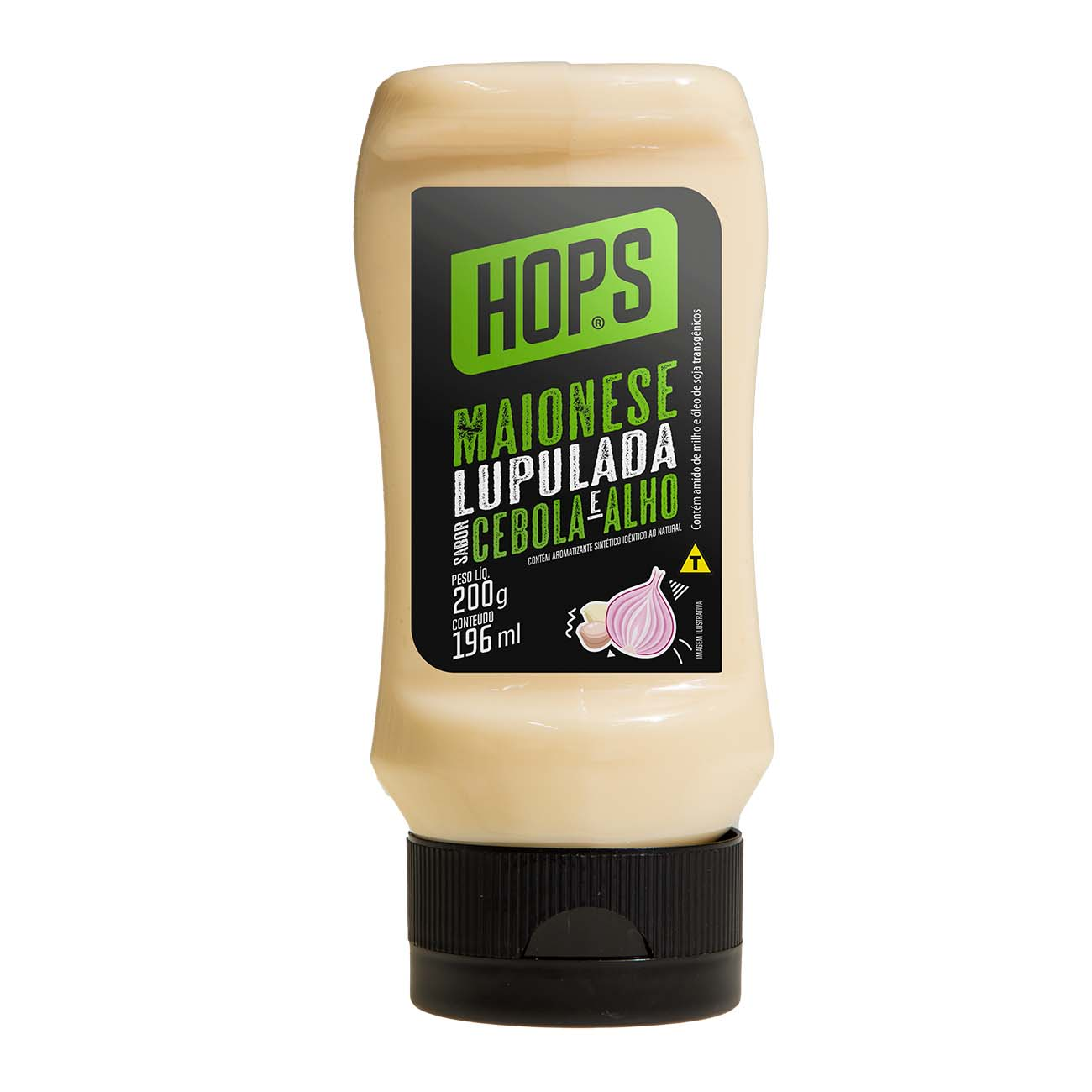 MAIONESE LUPULADA HOPS 200G CEBOLA E ALHO TOPDOWN