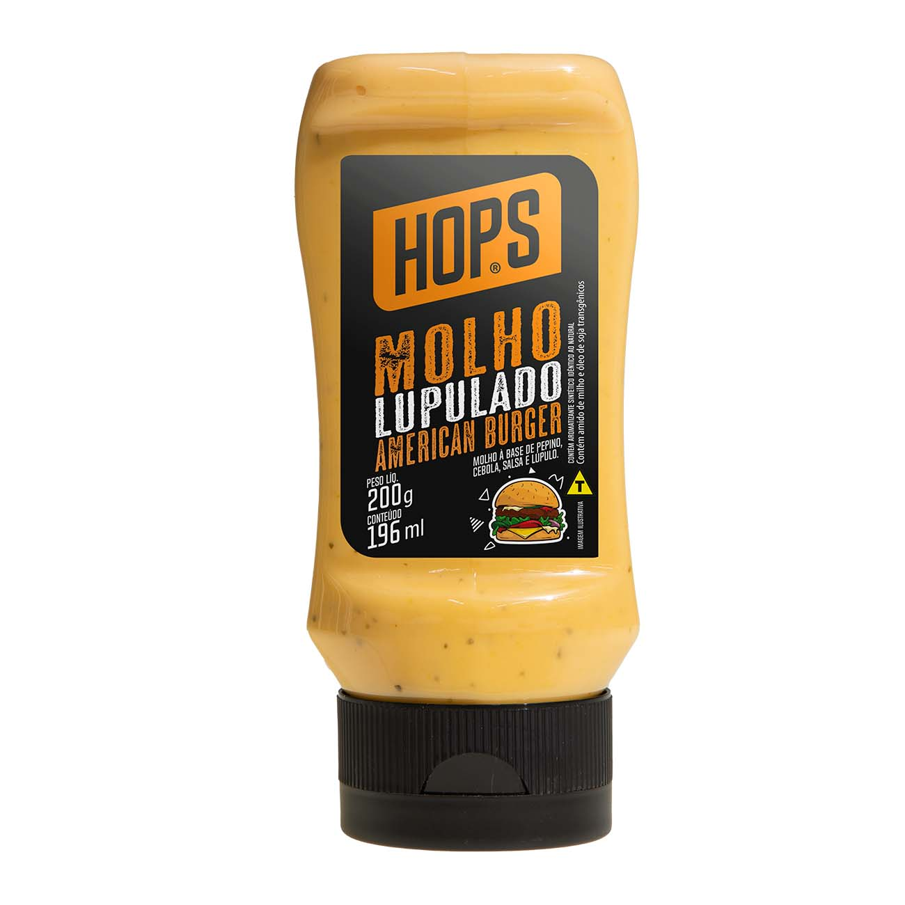 MOLHO LUPULADA HOPS 200G AMERICAN BURGER TOPDOWN