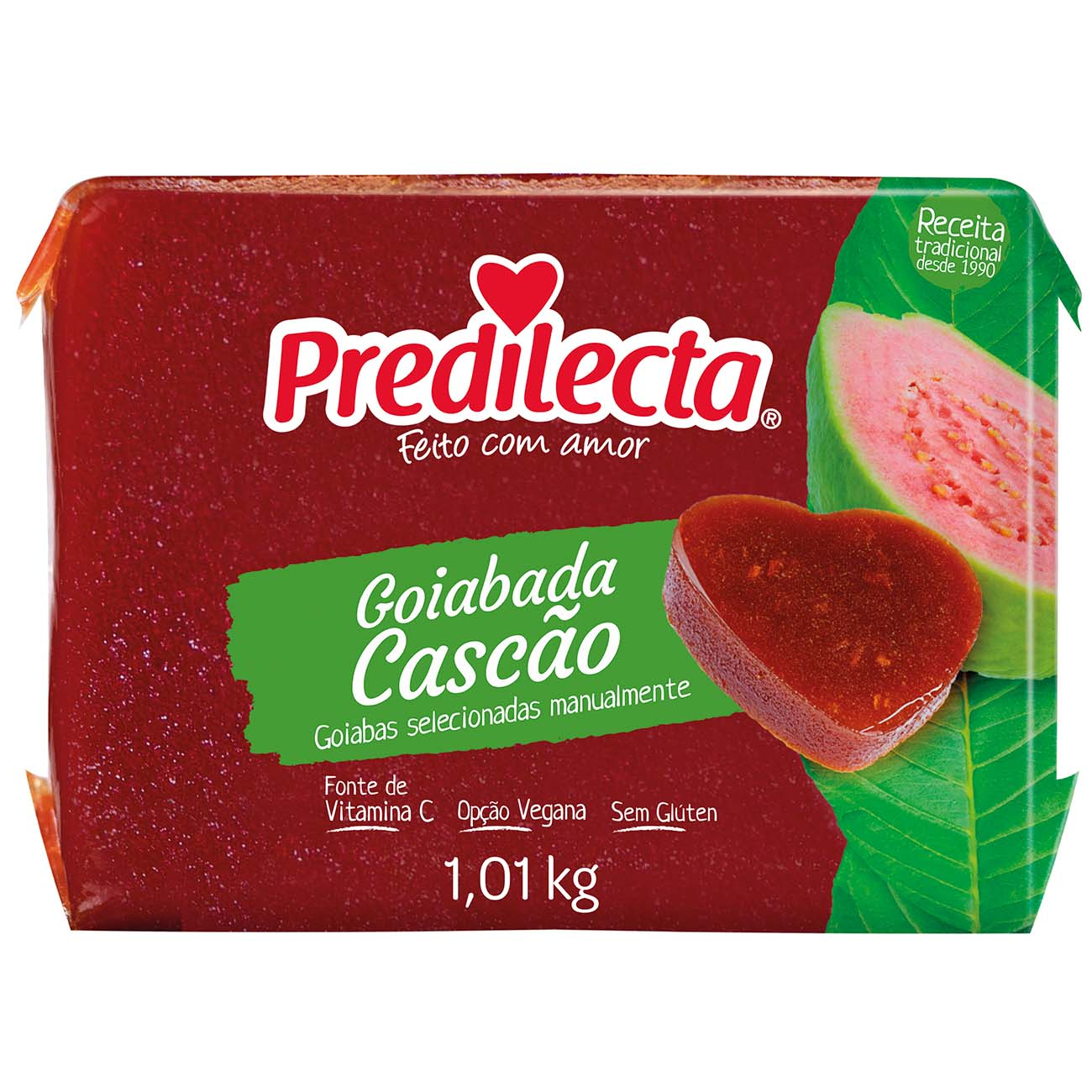 GOIABADA CASCAO PREDILECTA 1,01KG FLOWPACK