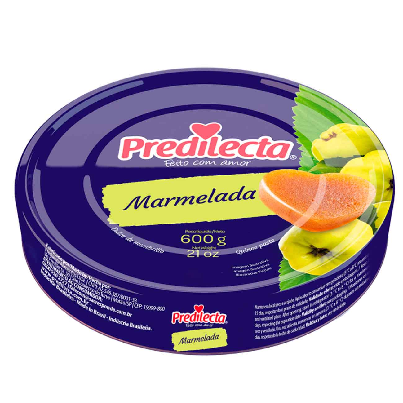 MARMELADA PREDILECTA LATA 600G