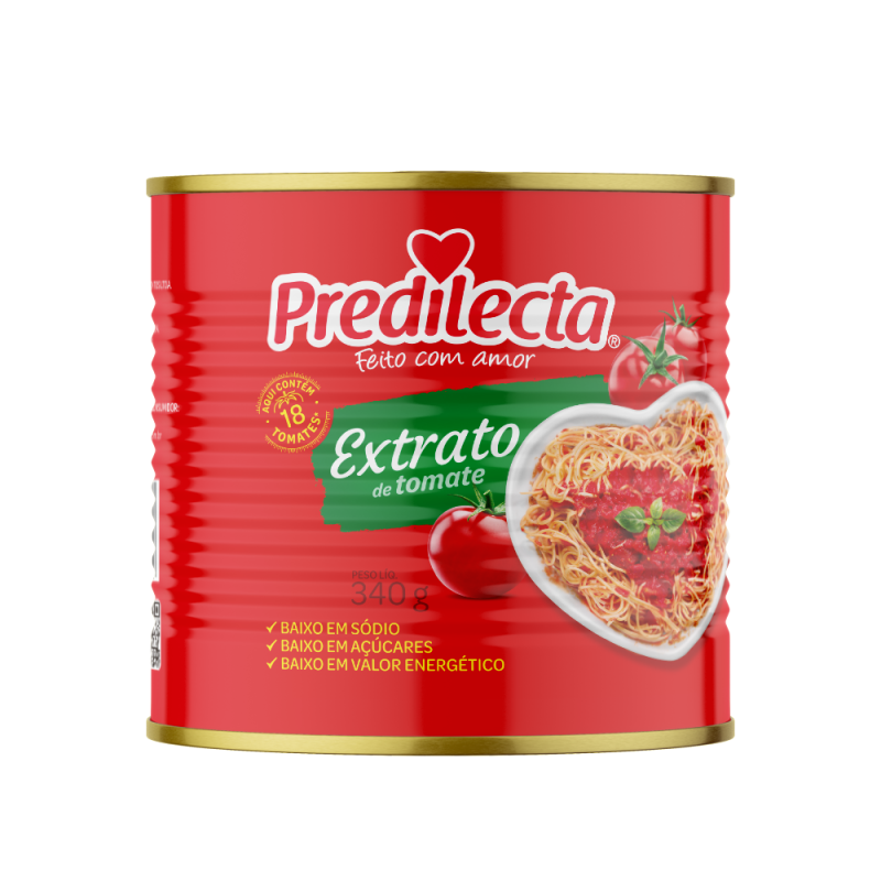 EXTRATO DE TOMATE PREDILECTA LT 340G