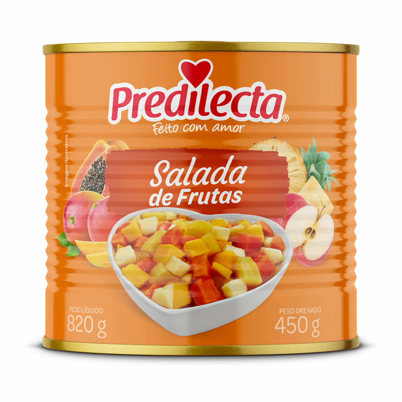 SALADA DE FRUTAS PREDILECTA 450G