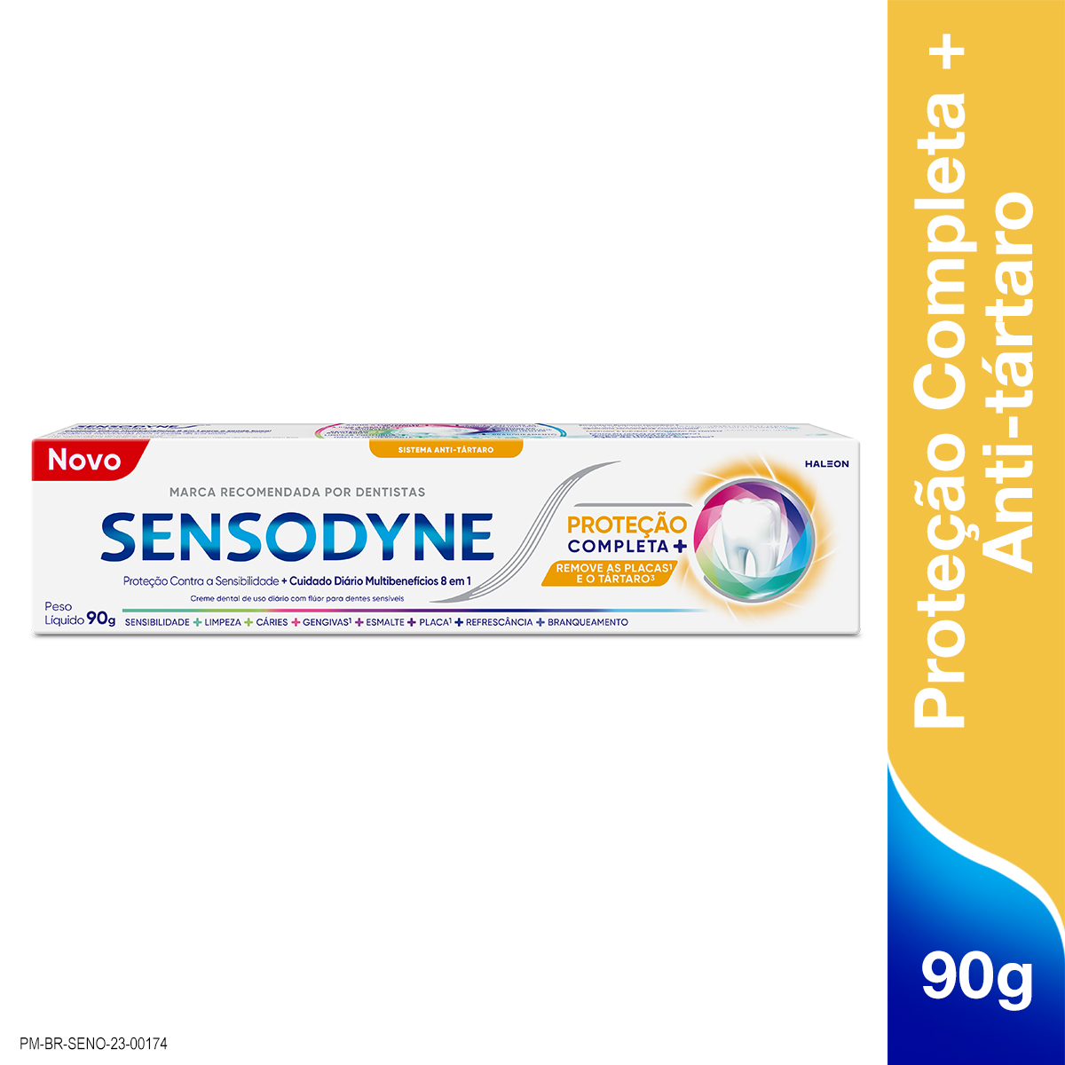 CREME DENTAL SENSODYNE AVANCADO 90G PROTECAO COMPLETA ANTI TARTARO