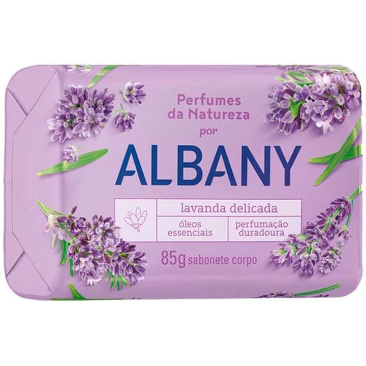 SABONETE ALBANY PERFUMES 85G LAVANDA - ROXO