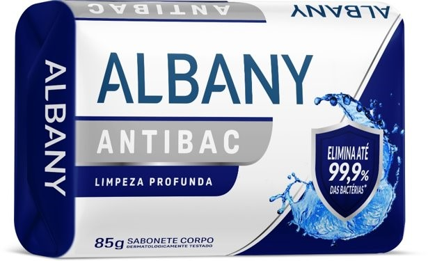SABONETE ALBANY ANTIBAC 85G LIMPEZA PROFUNDA