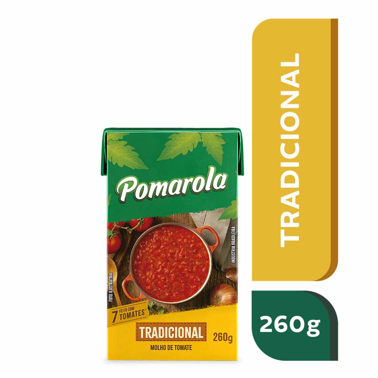 MOLHO TOMATE POMAROLA TP 260G TRADICIONAL