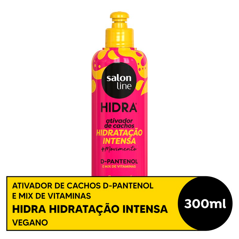 ATIVADOR SALON LINE HIDRA 300ML D-PANTENOL