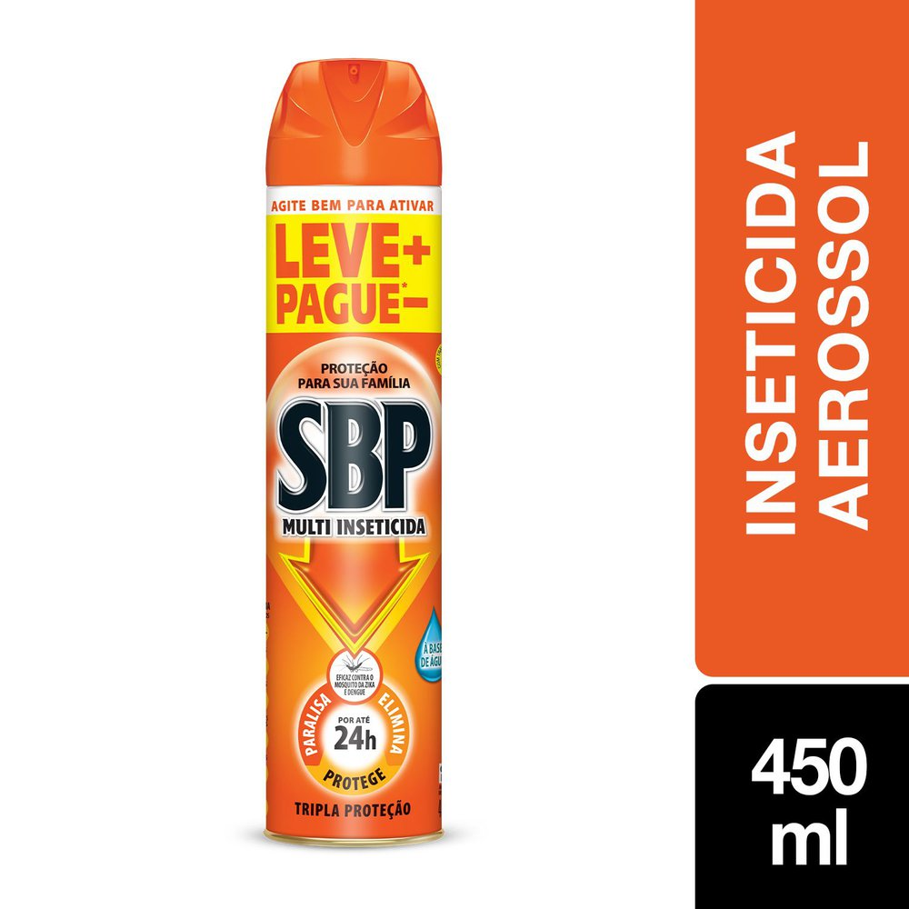 INSETICIDA SBP AER.300ML MULTI INS.+GT 150 ML