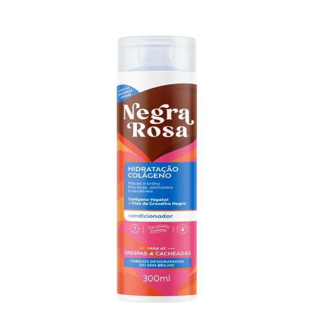CONDICIONADOR NEGRA ROSA 300ML HIDRATACAO