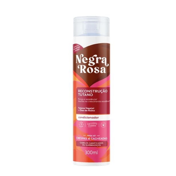 CONDICIONADOR NEGRA ROSA 300ML RECONSTRUCAO