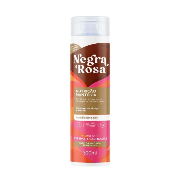 CONDICIONADOR NEGRA ROSA 300ML NUTRICAO