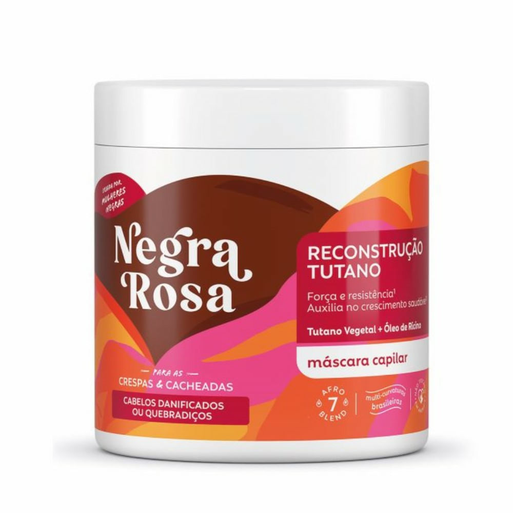 MASCARA NEGRA ROSA 500G RECONSTRUCAO