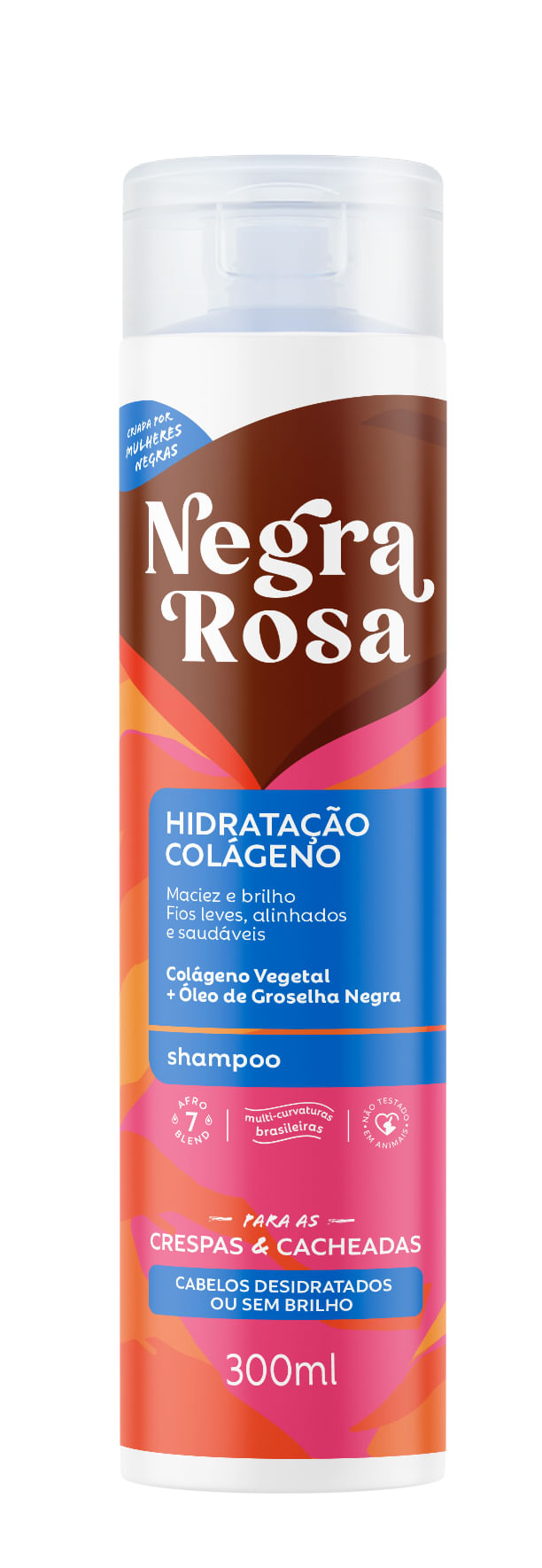 SHAMPOO NEGRA ROSA 300ML HIDRATACAO