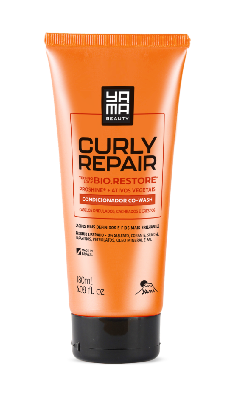CONDICIONADOR YAMA CURLY REPAIR 180ML LIMPANTE CO WASH