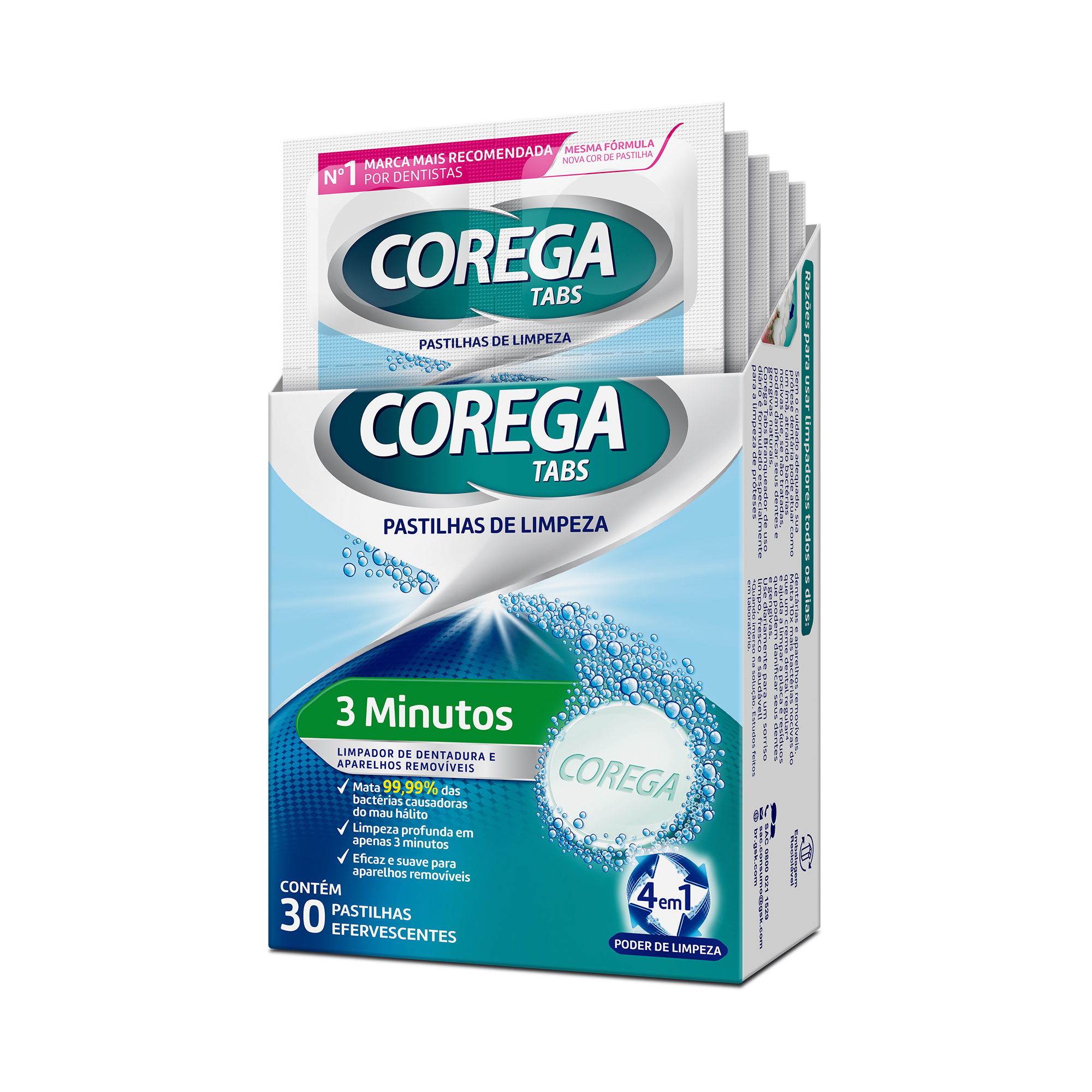 PASTILHA COREGA 3MIN 5X6TABS