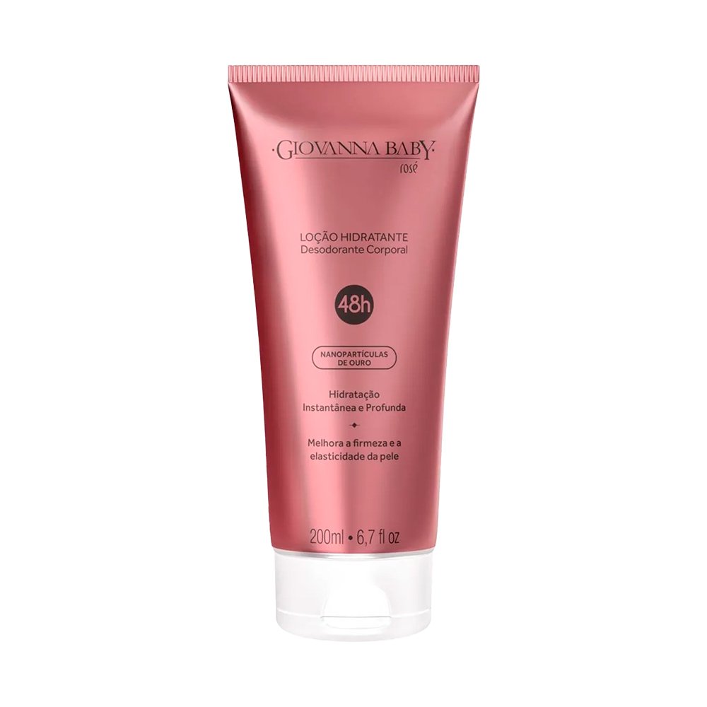 LOCAO HIDRATANTE GIOANNA BABY DESODORANTE 200ML . ROSE