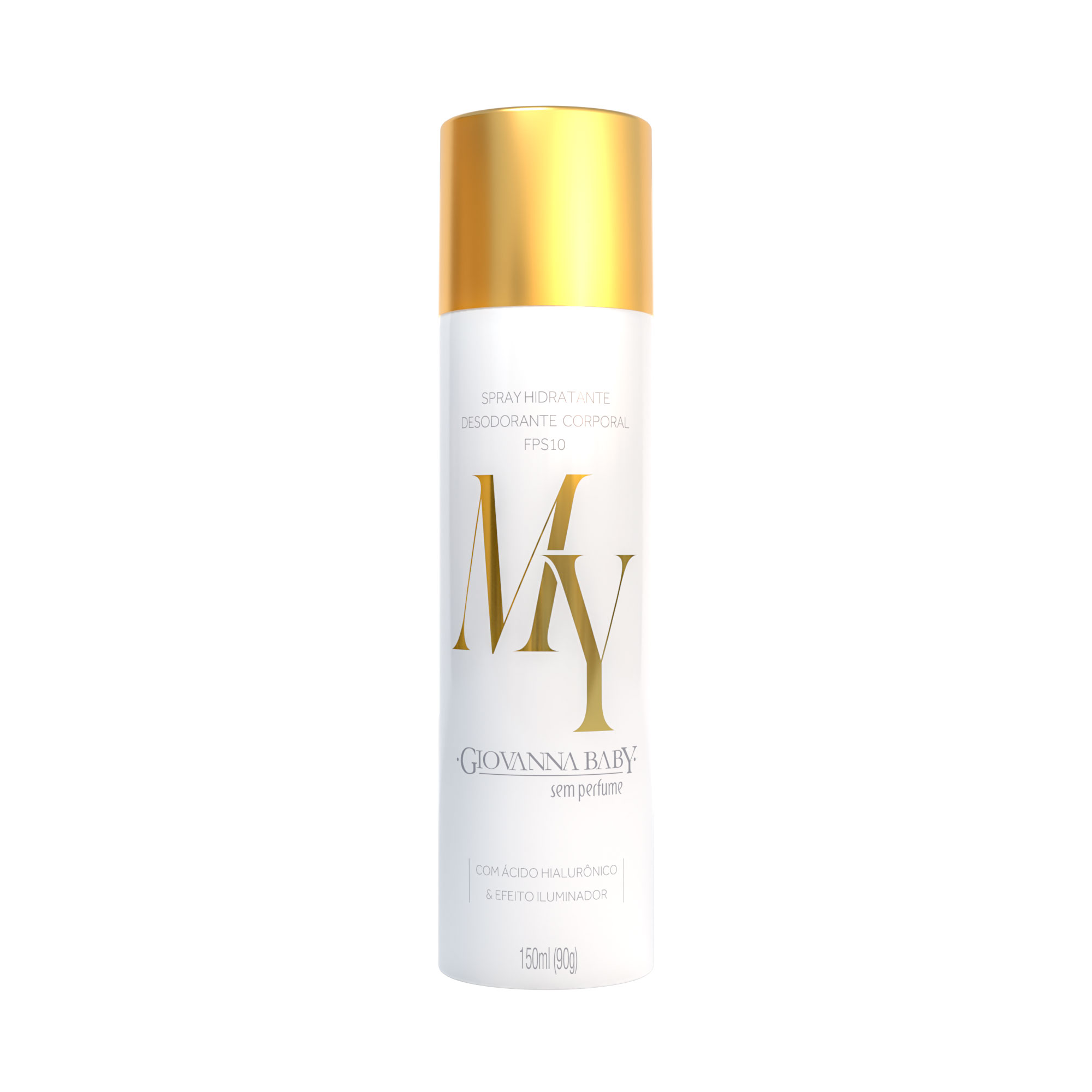 HIDRATANTE AEROSOL GIOVANNA BABY MY 150ML SEM PERFUME