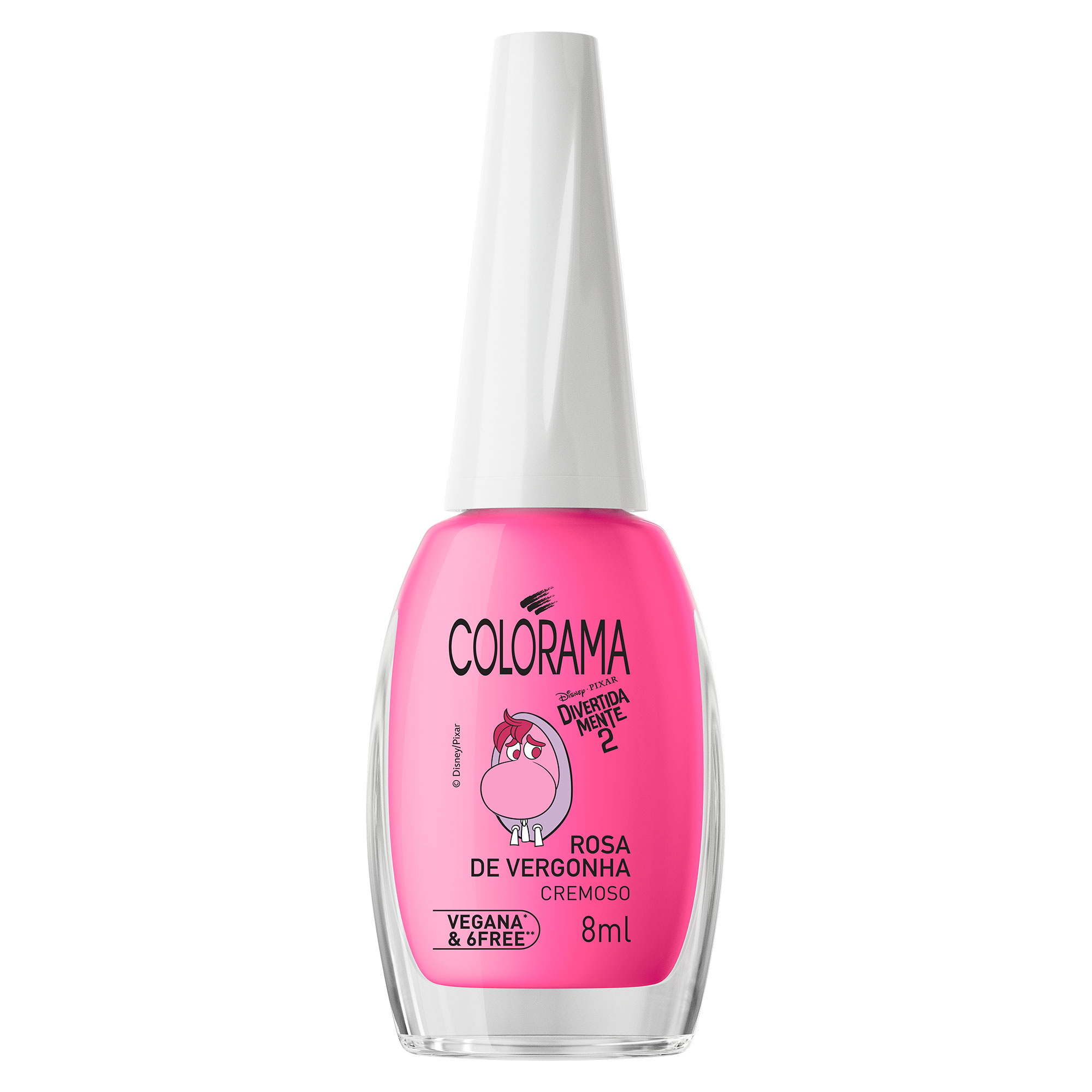 ESMALTE COLORAMA DIVERTIDAMENTE 2 ROSA DE VERGONHA