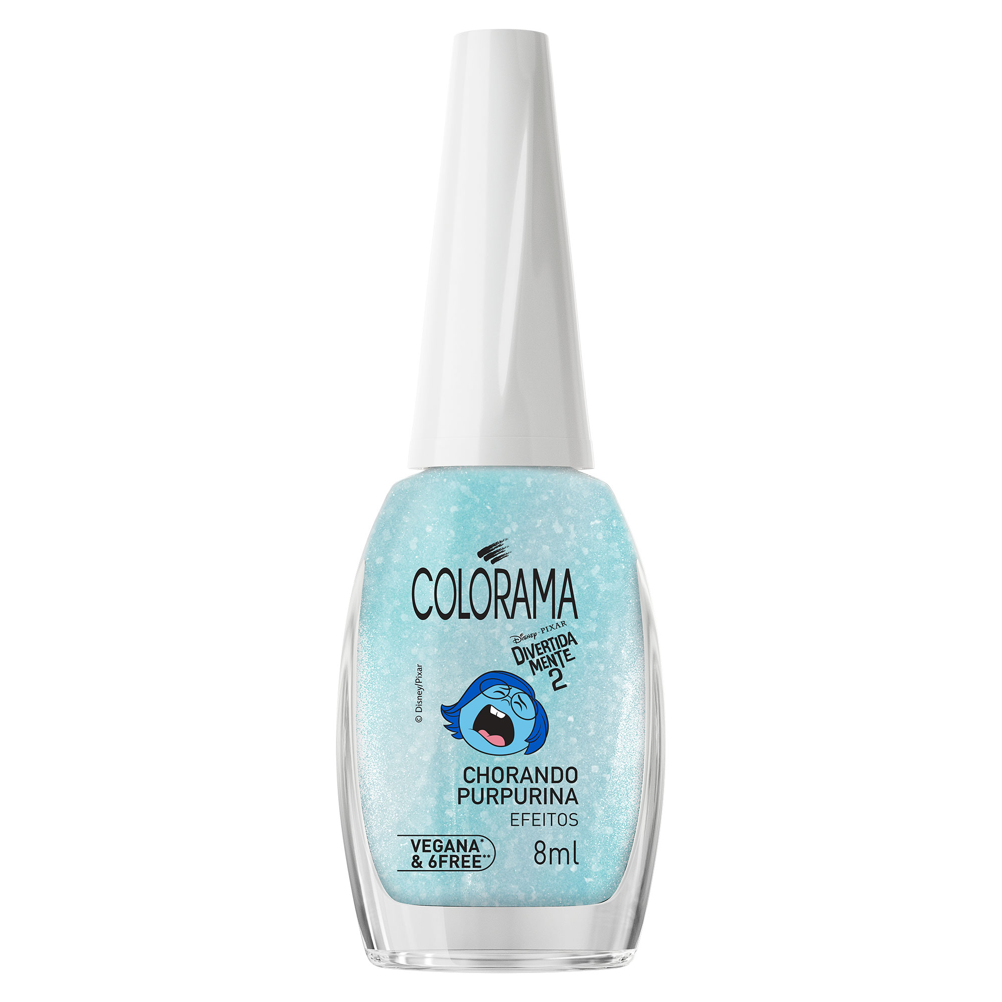 ESMALTE COLORAMA DIVERTIDAMENTE 2 CHORANDO PURPURINA