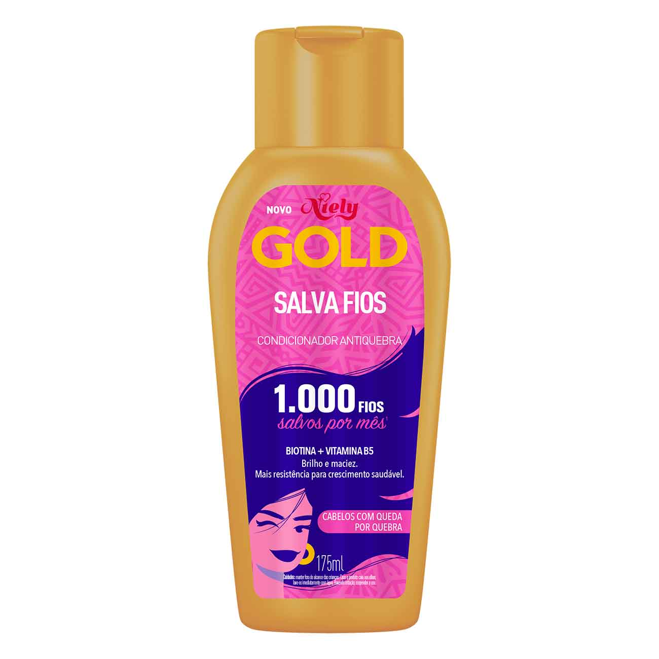 CONDICIONADOR NIELY GOLD 175ML SALVA FIOS