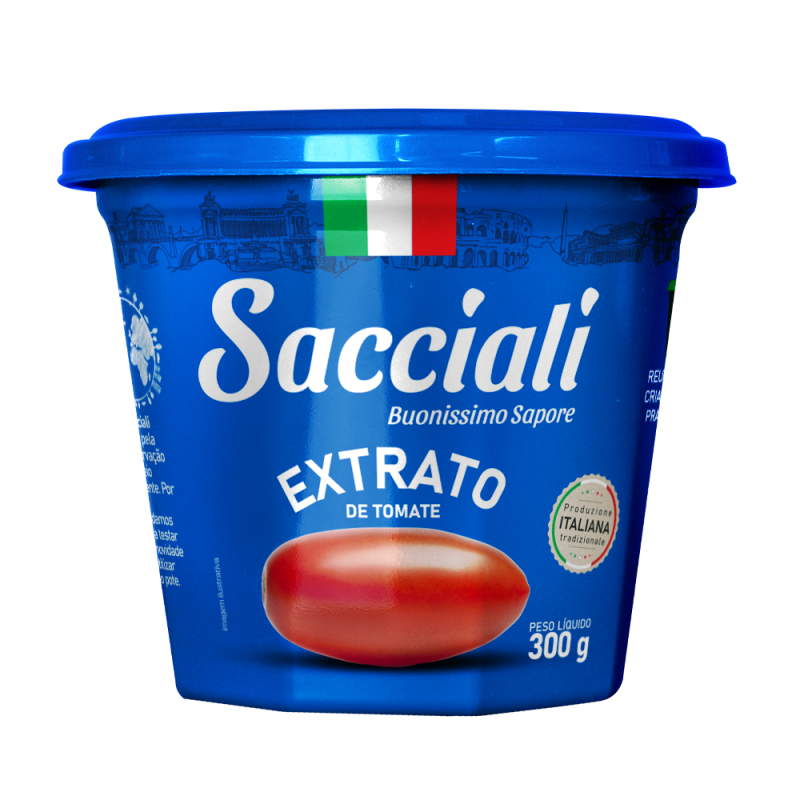 EXTRATO TOMATE SACCIALI BOWL 300G TRADICIONAL