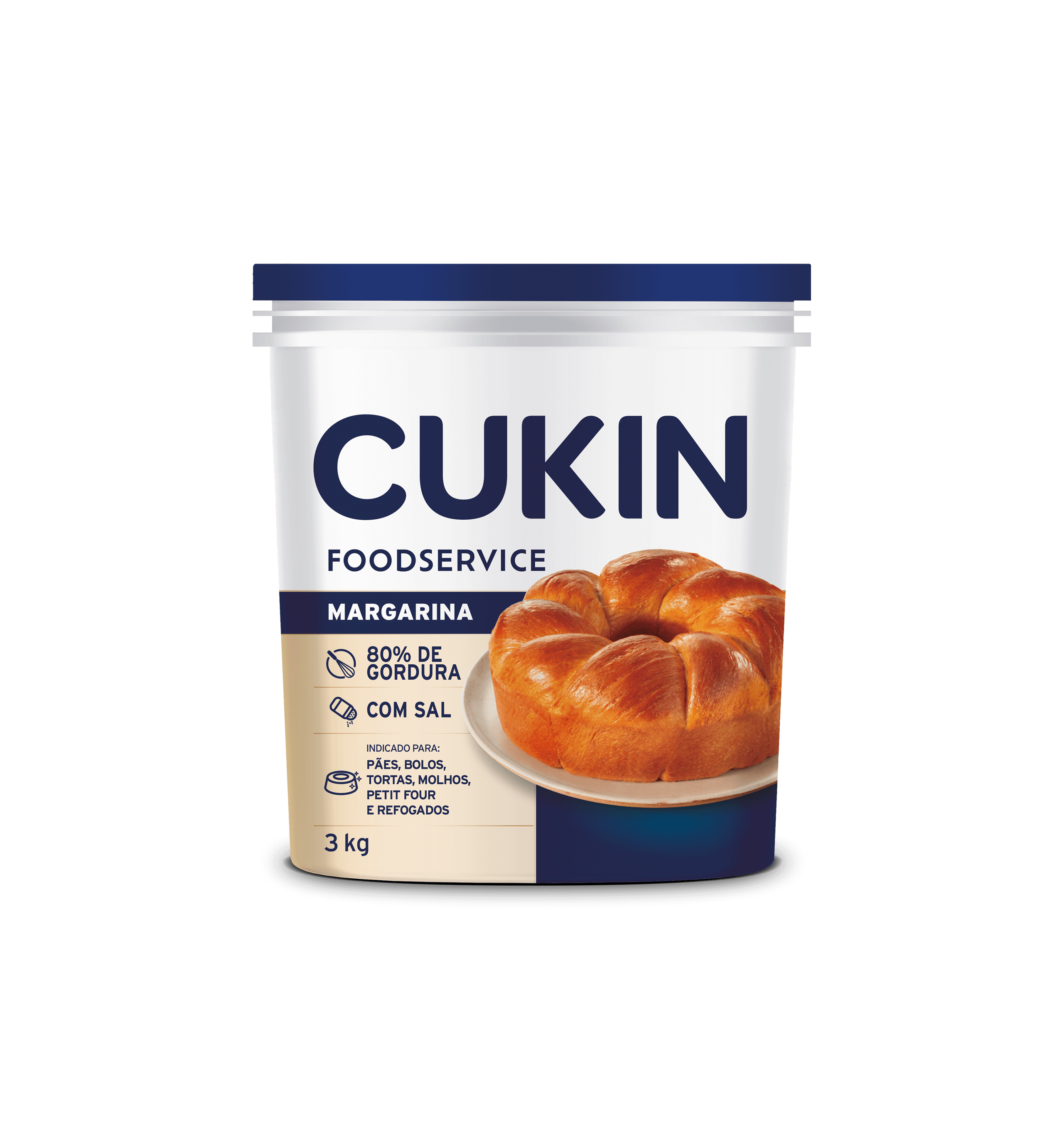 MARGARINA CUKIN 80% 3KG